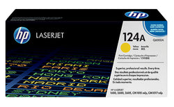 HP 124A High Yield Yellow LaserJet Toner Cartridge, Q6002A