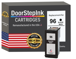 DoorStepInk Brand for HP 96 (C8767WN) Black MICR Remanufactured in the USA Ink Cartridges