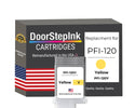 DoorStepInk Brand for Canon PFI-120Y Yellow Remanufactured in the USA Ink Cartridge, 2888C001