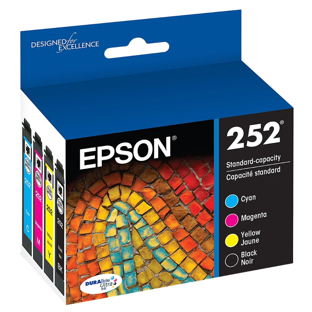 Epson 252 Ink Card Original Epson 252 Magenta Ink Cartridge | DoorStepInk