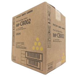 Genuine Ricoh MP C8002 High Yield Yellow Toner Cartridge, 842084