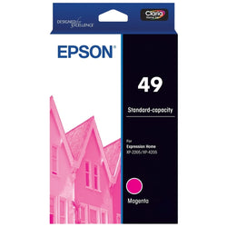 Original Epson 49 Standard Yield Magenta Ink Cartridge, C13T10E392