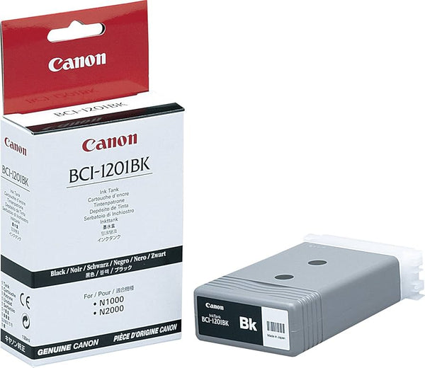 Genuine Canon BCI-1201BK Black Standard-Yield Ink Cartridge