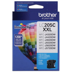 Brother LC205XXL Extra High Yield Cyan Ink Cartridge