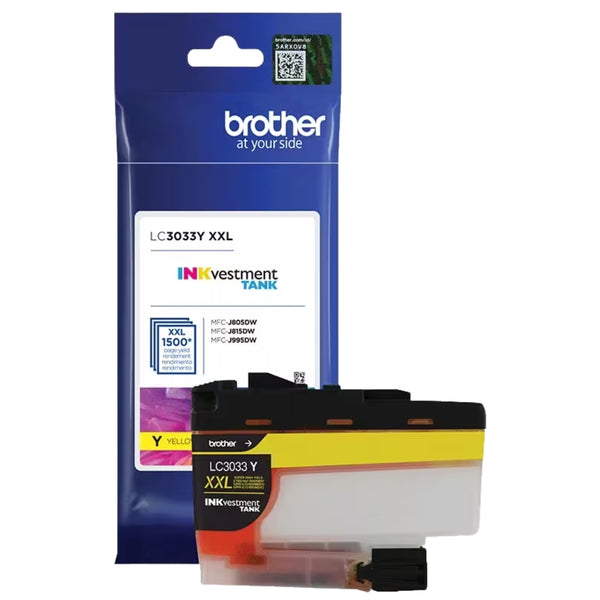 Brother LC3033Y XXL Yellow Super High-Yield Tank Ink Cartridge