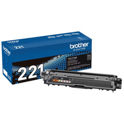 Brother TN-221 Standard-Yield Black Toner Cartridge, TN221BK