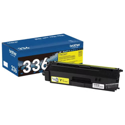 Brother TN-336Y Yellow High-Yield Toner Cartridge