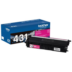 Brother TN431 Standard-Yield Magenta Toner Cartridge, TN431M