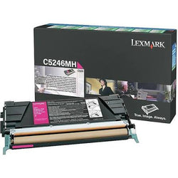 Original Lexmark C5246MH High Yield Magenta Toner Cartridge