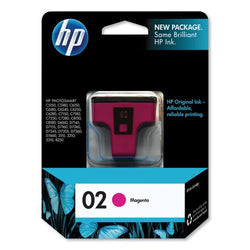 HP 02 Magenta Ink Cartridge, C8772WN