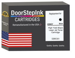 DoorStepInk Brand For Canon 039HY High Yield Black Remanufactured in the USA Toner Cartridge,0288C001