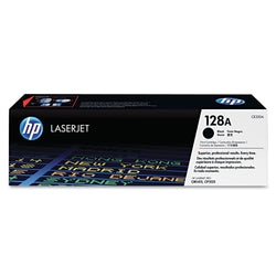 Original HP 128A Standard Yield Black Toner Cartridge, CE320A