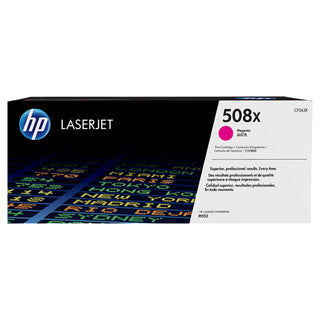 HP 508X High Yield Magenta LaserJet Toner Cartridge, CF363X
