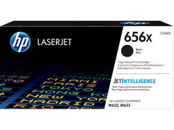 Original HP 656X High Yield Black Ink Cartridge, CF460X