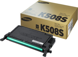 Original Samsung K508S Standard Yield Black Toner Cartridge, CLT-K508S
