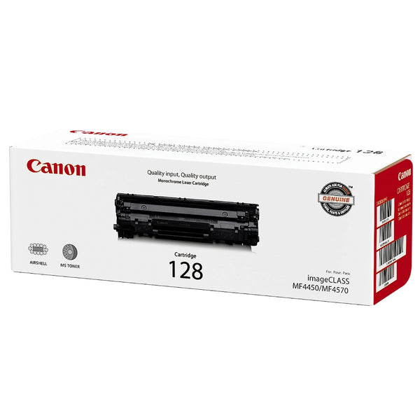 Canon 128 High Yield Black LaserJet Toner Cartridge, 3500B001