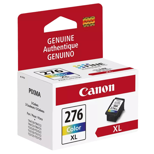 Canon CL-276XL High Yield Color Ink Cartridge, 4987C001
