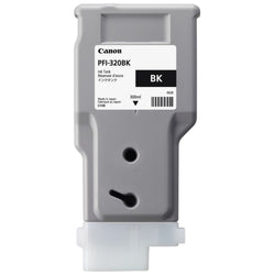 Canon PFI-320BK 300ml High-Yield Black Ink Cartridge, 2890C001