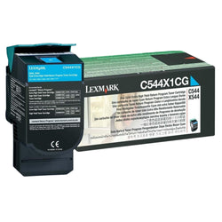 Lexmark C544X1CG Extra High Yield Cyan Toner Cartridge