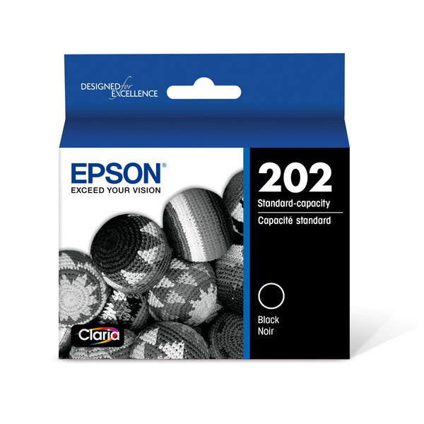 Epson 202 Standard Capacity Black Claria Ink Cartridge