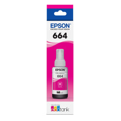 Epson 664 Magenta Ink Bottle, T664320-S