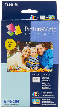 Epson PictureMate T5845 Print Pack, T5845-M