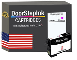 DoorStepInk Brand for Epson T202XL High Yield Magenta Remanufactured  in USA Ink Cartridge, T202XL320