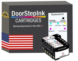 DoorStepInk Brand for Epson T277XL High Yield Remanufactured in USA Ink Cartridge,6-Pack