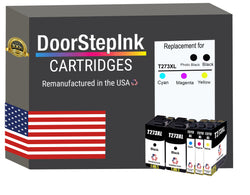 DoorStepInk Brand for Epson T273XL High Yield Remanufactured in USA Ink Cartridge,5-Pack