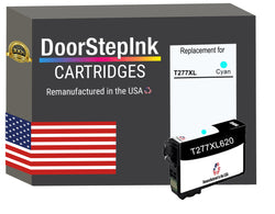DoorStepInk Brand for Epson T277XL High Yield Light Cyan Remanufactured in USA Ink Cartridge,T277XL520