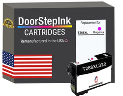 DoorStepInk Brand for Epson T288XL High Yield  Magenta Remanufactured in USA Ink Cartridge,T288XL320