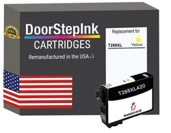 DoorStepInk Brand for Epson T288XL High Yield Yellow Remanufactured in USA Ink Cartridge,T288XL420