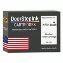 DoorStepInk Brand For Brother TN770 High Yield Black Remanufactured in the USA Toner Cartridge, TN-770