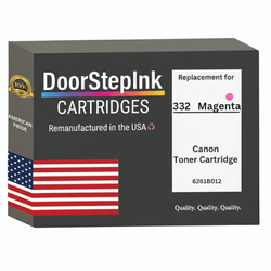 DoorStepInk Brand For Canon 332 High Yield Magenta Remanufactured in the USA Toner Cartridge, 6261B012