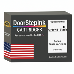 DoorStepInk Brand For Canon GPR-41 High Yield Black Remanufactured in the USA Toner Cartridge, 3480B005AA