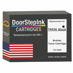 DoorStepInk Brand For Brother TN436B High Yield Black Remanufactured in the USA Toner Cartridge,TN436B