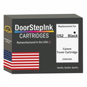 DoorStepInk Brand For Canon 052 Black Remanufactured in the USA LaserJet Toner Cartridge, 2199C001