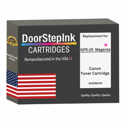 DoorStepInk Brand For Canon GPR-29 Magenta LaserJet Toner Cartridge, 2642B004 Remanufactured in the USA