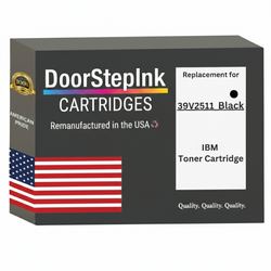 DoorStepInk Brand For IBM IP1832 High Yield Black Remanufactured in the USA LaserJet Toner Cartridge,39V2511