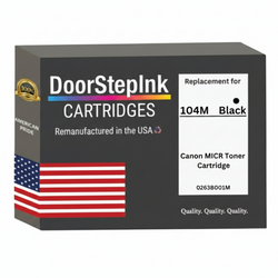DoorStepInk Brand For Canon 104M High Yield Black Remanufactured in the USA Toner Cartridge, 0263B001M