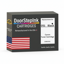 DoorStepInk Brand For Canon 051 Standard Yield Black Remanufactured in the USA Toner Cartridge,2168C001