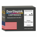 DoorStepInk Brand For Canon 137 Standard Yield Black Remanufactured in the USA Toner Cartridge,9435B001AA