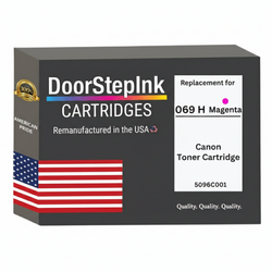 DoorStepInk Brand For Canon 069H High Yield Magenta Remanufactured in the USA Toner Cartridge,5096C001
