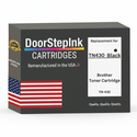 DoorStepInk Brand For Brother TN430 High Yield Black Remanufactured in the USA Toner Cartridge, TN430