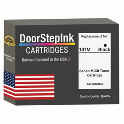 DoorStepInk Brand For Canon 137M High Yield Black Remanufactured in the USA Toner Cartridge 9435B001M