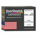 DoorStepInk Brand For Canon 046H High Yield Black Remanufactured in the USA LaserJet Toner Cartridge, 1254C001