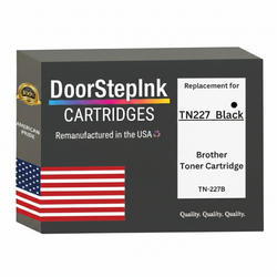 DoorStepInk Brand For Brother TN227B High Yield Black Remanufactured in the USA Toner Cartridge,TN227B
