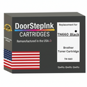 DoorStepInk Brand For Brother TN660 High Yield Black Remanufactured in the USA Toner Cartridge, TN-660