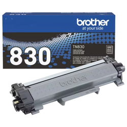 Genuine Brother 830 Black Standard Yield Printer Toner Cartridge, TN830BK