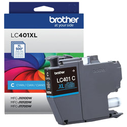 Genuine Brother LC401XL High Yield Cyan Ink Cartridge